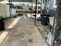 Private boat ramp offering direct access to the water, enhancing waterfront living and recreational opportunities at 7104 Fair Ln, Hudson, FL 34667