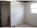 A simple bedroom with a closet and a window, offering a clean and bright space at 101 Sheryl Lynn Dr, Brandon, FL 33510