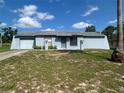 Lovely single-story home with a simple landscape, garage, and well-maintained exterior at 5391 Pillar Ave, Spring Hill, FL 34608