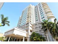 High rise building exterior with balconies at 1771 Ringling Blvd # 604, Sarasota, FL 34236