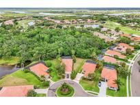 Aerial view showcasing home's location in a desirable neighborhood at 9613 Turning Leaf Ter, Bradenton, FL 34212