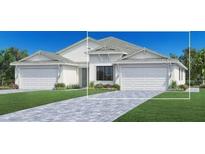 New construction home with two-car garage at 18854 Dayspring Pl, Venice, FL 34293