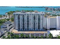 Modern high-rise building with water views and parking at 101 S Gulfstream Ave # 15B, Sarasota, FL 34236