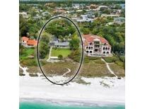 Beachfront property aerial view at 5941 Gulf Of Mexico Dr, Longboat Key, FL 34228