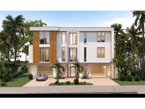 Modern home with two-car garage at 6489 Gulfside Rd, Longboat Key, FL 34228