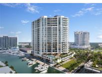Modern high-rise building near waterfront at 555 Quay Commons # 902, Sarasota, FL 34236
