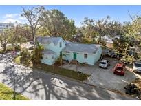 Aerial view showing home's location and surrounding neighborhood at 1501 14Th W Ave, Bradenton, FL 34205