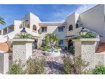 Spanish style building with courtyard fountain at 6101 34Th W St # 19H, Bradenton, FL 34210