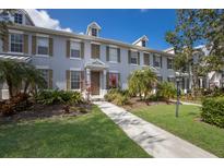 Charming townhome with manicured landscaping and a welcoming front entrance, perfect for suburban living at 5684 Duval St, Bradenton, FL 34203