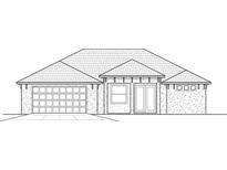 Charming single-story house with a two-car garage and well-designed roofline at 776 Cypress Rd, Venice, FL 34285