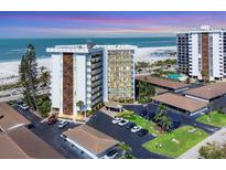 Stunning beachfront condo building with a beautiful view of the ocean at 101 Benjamin Franklin Dr # 71, Sarasota, FL 34236