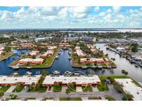Waterfront community with canal access and boat docks, offering a serene and picturesque setting at 9527 Azure Cv, Bradenton, FL 34210