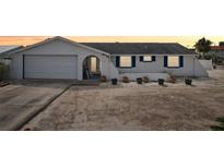 Charming single-story home with a neutral paint scheme, two-car garage, and multiple potted plants along the front at 928 Spindle Palm Way, Apollo Beach, FL 33572