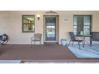 Welcoming front porch with seating area offers a cozy outdoor space at 2808 60Th W Ave # 1603, Bradenton, FL 34207