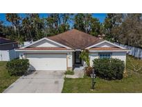 Charming single-story home featuring a well-maintained lawn and attached two-car garage at 3514 14Th E Ct, Ellenton, FL 34222