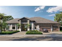 Charming single-story home featuring a well-manicured lawn, two-car garage, and paver driveway at 4644 Higel Ave, Sarasota, FL 34242