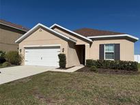 Charming single-story home featuring a two-car garage and well-maintained landscaping at 15517 Rose Grove Dr, Bradenton, FL 34212