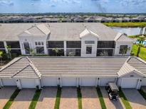 Beautiful condominium features attached garages, tile roof, and a desirable waterfront view at 14214 Heritage Landing Blvd # 817, Punta Gorda, FL 33955