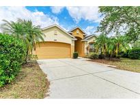 Charming single-story home featuring well-maintained landscaping and a two-car garage at 6546 Blue Grosbeak Cir, Lakewood Ranch, FL 34202
