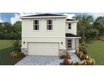 Charming two-story home with a two-car garage and stone accents at 1844 Cobb Trl, Parrish, FL 34219