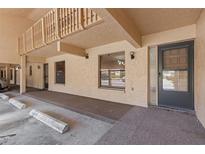 Exterior view of unit 2319 showing covered parking and building details at 2319 Beneva Ter # 2284, Sarasota, FL 34232