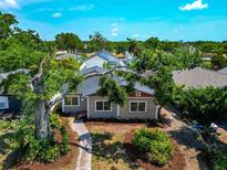 Charming single-story home with well-maintained landscaping, inviting curb appeal, and mature trees at 2620 8Th N Ave, St Petersburg, FL 33713