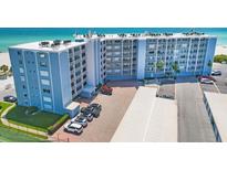 Beautiful beach condominium with ocean view, landscaped lawn, and convenient parking spaces at 5300 Gulf Dr # 501, Holmes Beach, FL 34217