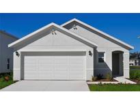 Charming single-story home with a two-car garage and well-maintained lawn at 10713 Hidden Banks Gln, Parrish, FL 34219