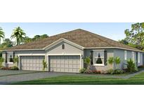 Charming single-story home with a two-car garage and well-maintained landscaping at 841 157Th E Ct, Bradenton, FL 34212