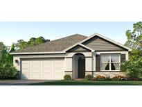 Charming single-Gathering home featuring a two-car garage and a well-manicured lawn at 18142 Wheathouse Pl, Bradenton, FL 34211
