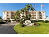Beautiful Tiffany Plaza Condo with well-maintained grounds and landscaping at 4325 Gulf Of Mexico Dr # 204, Longboat Key, FL 34228