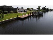 Private dock with boat access at 136 Godfrey Ne Ave, Port Charlotte, FL 33952