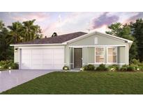 One story home with two car garage at 12064 Lamontier Dr, Punta Gorda, FL 33955