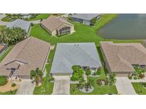 Aerial view of single-Gathering home in a community at 24703 Buckingham Way, Punta Gorda, FL 33980