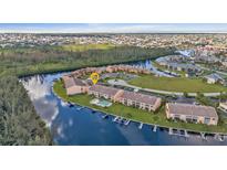 Aerial view of waterfront community at 1352 Rock Dove Ct # B204, Punta Gorda, FL 33950