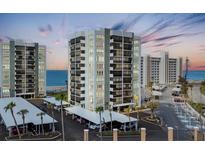 Oceanfront property with multiple high-rise buildings and parking at 627 Alhambra Rd # 602, Venice, FL 34285