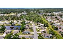 Aerial view of the property, highlighting its neighborhood setting at 104 Park Forest Blvd, Englewood, FL 34223