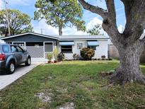 Charming one-story home with a large tree in front at 306 E Langsner St, Englewood, FL 34223