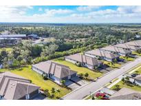 Stunning aerial view of new single-Gathering homes in a well-planned community at 2088 Bonito Way, Port Charlotte, FL 33953