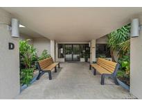 Lobby with seating area and mailboxes at 25188 Marion Ave # D403, Punta Gorda, FL 33950