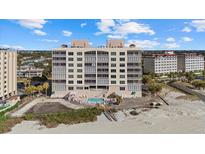 Oceanfront building with pool and beach access at 811 The Esplanade N # 402, Venice, FL 34285