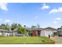 Charming ranch home with a well-maintained lawn and driveway at 7915 Wallaba Ln, New Port Richey, FL 34653