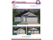 Charming one story home featuring a two car garage, manicured lawn and professionally designed landscape at 4876 Sutherland St # Lot 63, Spring Hill, FL 34609