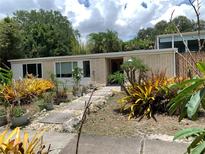 Mid-century modern home exterior at 3301 W Corona St, Tampa, FL 33629