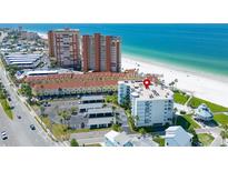Beachfront condo building with parking and pool at 17980 Gulf Blvd # 205, Redington Shores, FL 33708