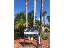 The Palms of Beach Park community entrance sign at 212 S Church Ave # 107, Tampa, FL 33609