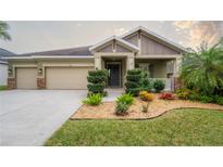 Beautiful two-story house with a three-car garage and lush landscaping at 903 Heritage Groves Dr, Brandon, FL 33510