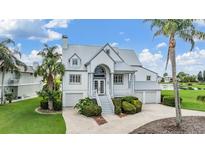 Two story waterfront home with attached two car garage at 2118 Harbour Watch Dr, Tarpon Springs, FL 34689
