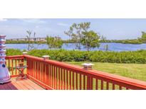 Deck overlooking a tranquil waterway with lush greenery at 6499 99Th N Way # 18B, St Petersburg, FL 33708