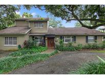 Two-story house with a large front yard and mature trees at 4504 W Lamb Ave, Tampa, FL 33629